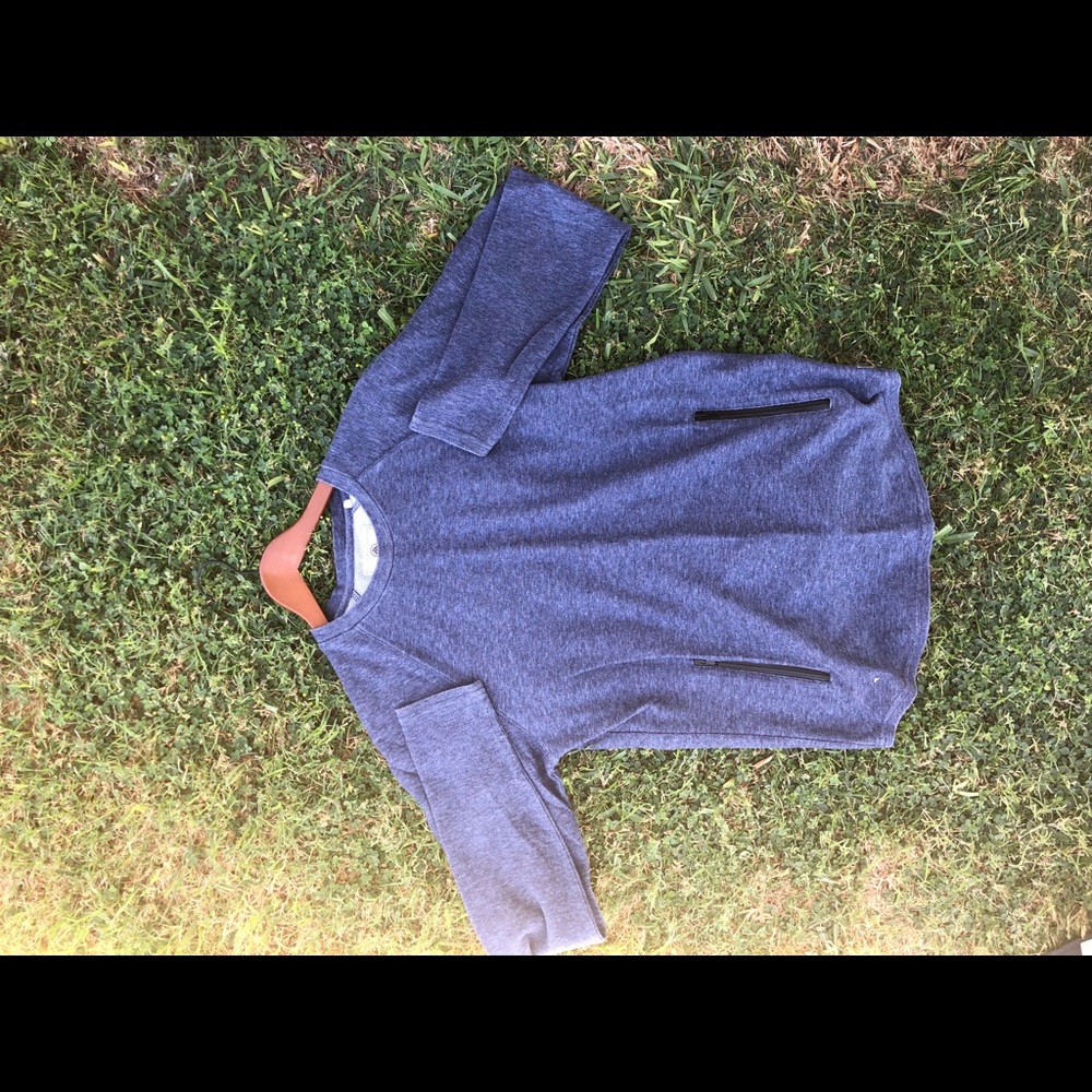 ⚠️Limited Time⚠️Blue Cozy Zipper Long Sleeve